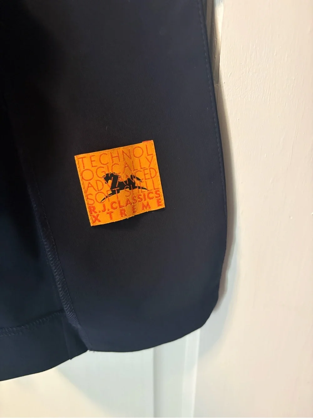 R.J. Classics xtreme orange label victory navy show riding coat women 16 r - Picture 6 of 9
